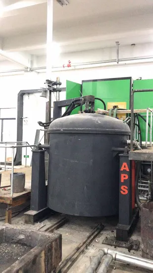 Hochwertiger Stahlguss-Industrie-Aps-China-Vakuumschmelzofen aus Unterpulverlegierung